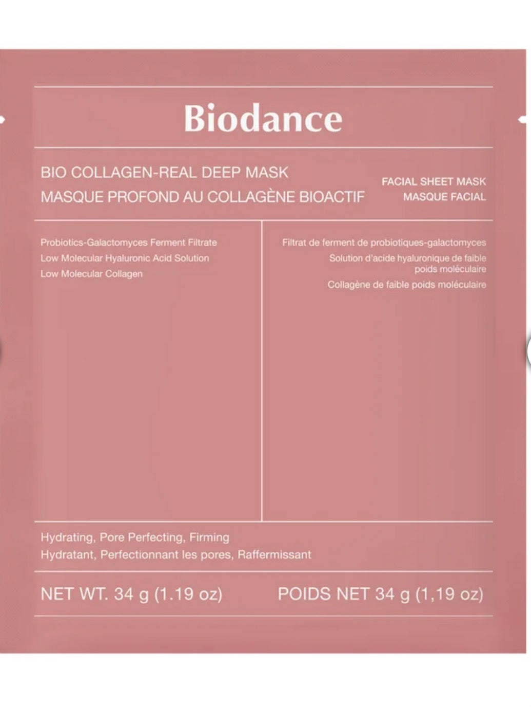 Biodance Bio Collagen Real Deep Mask, 24 x 34g